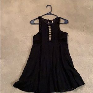 navy free people dress